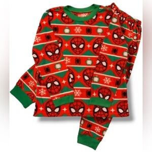 Spiderman, Boy's pajama set, size 8years, winter pajamas